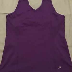 Womens GSX Gander Mountain Racerback Purple Tank Top Size (L)